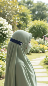 Konektor Masker Rajut Handmade Termurah Motif Kipas