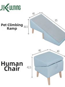 JKULNING | Elderly and Small Dog Bedside Stair