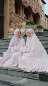 Jumuna - Mukena Dewasa Rayon Premium 3In1 Motif Maldiva