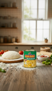 Susan Baker Pieces & Stems Mushroom 400g/850g – Canned Mushrooms for Cooking