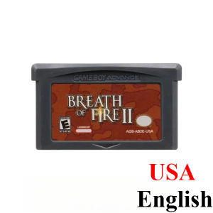 Bandai | Classic GBA Game Cartridge Kirby Wars Golden Sun Street Fighter Doom Metroid for Advance GBA SP Retro Video Game Collection Gift