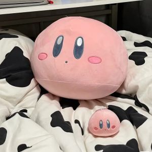 Bandai | Very Soft Kirbyed Round Cushion Comfortable Cuddly Plushies Japanese Style Stuffed Anime Waddle Dee Doll Pendant Gifts Girl