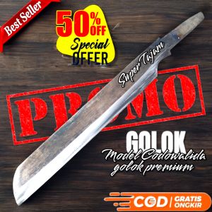 GOLOK KEBUN TAHAN BANTING KUALITAS TERBAIK BESI PILIHAN BAJA ASLI PER HASIL TEMPA BAKAR SEPUH KOKOH KUAT BERKUALITAS TINGGI TERBARU MODEL CODOWALIDA PERKAKAS KEBUN TAHAN BANTING BELI SEKALI DIPAKE BERKALI KALI