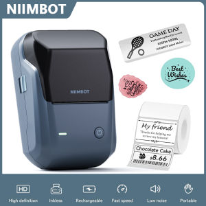Niimbot B1 Portable Thermal Label Printer Wireless Sticker Printer For Home Adhesive Label Maker Compatible With iOS & Android