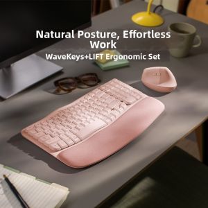 Logitech | Ergonomic Bluetooth Keyboard and Mouse Set