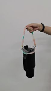 Water Bottle Handle Water Bottle Sling Carrier Holder Strap Soft Durable Silicone for Most 8-40oz Bottles for Cup Accessories