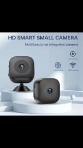 Camera Mini HD 1080P An Ninh & Lái Xe WiFi Tầm Nhìn Ban Đêm Từ Xa Báo Động Chuyển Động Ghi Hình Vòng Lặp 360 °   Nam Châm Dùng Cho Nhà Cửa/ô Tô