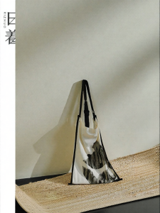 Original Design Printed Cotton Large Capacity Rectangular Bag