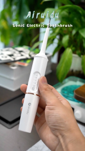Dr.isla×Aruidu Pembersih Gigi & Sikat Gigi Listrik 5 Modes 2 In 1