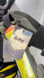 สายแลนยาสเชือก 2 เส้น ตะขอใหญ่ พร้อมแอสซอฟเบอร์ Schake Lanyard + Absoftber ยาว 2 เมตร XD-CP9363 ยี่ห้อ Xinda