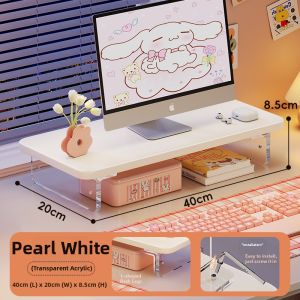 evesigar | Adjustable Desk Organizer Monitor Stand
