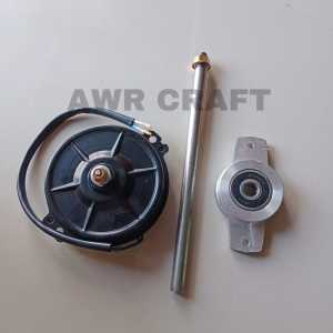 (COD) Paket Dinamo DC 12 V As Ukuran 12 mm dan Bearing Mesin Harum Manis// Dinamo DC Mesin Harum Manis// As Mesin Harum Manis // Bearing Mesin Arum Manis