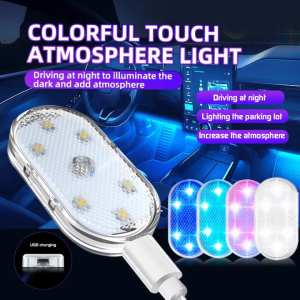 Led Touch Light Rechargeable Led Light for Car Led Touch Light for Car Light Inside Car Interior Led Light Led Touch Light Motorcycle Light Car Led Light Accessories