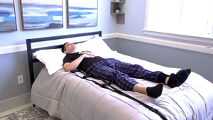 <KKT> Đồ dùng cho người cao tuổi: Dây hỗ trợ dậy giường điều chỉnh được - Dây kéo trợ lực dậy dây kéo dậy cho bệnh nhân