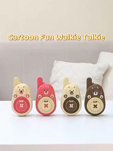 COD 1-3KM Mainan walkie talkie anak-anak berguna talky untuk outdoor/walkie-talkie mainan berisi 2