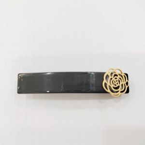 Chaplet Penny Tea Rose Resin Spring Top Clip Hair Accessories Women Simple Style Fresh out Korean Fashion Hair Grips Clips