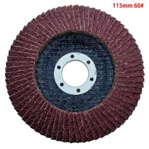EELHOE | Hot Brown Corundum 1pc 4 5 Inch Flap Disc 40 60 80 120 Grit Assorted Abrasive Grinding Sanding Wheel For Grinding Polishing
