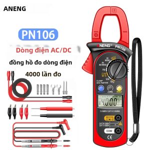 Kìm Đo Điện Tử ANENG PN106 4000 Đếm Độ Chính Xác Cao Dụng Cụ Thợ Điện Máy Đo Điện Áp Dòng Điện Xoay Chiều/một Chiều 600A Với Chức Năng Đo Điện Áp
