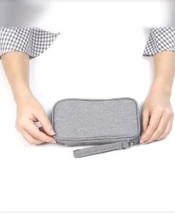 Electronic Organizer Waterproof Travel Cable Organizer Bag Portable U disk hard drive headset multi-function Electronic Accessories Storage Bag