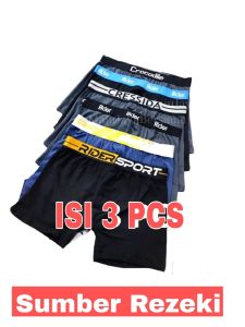 6 pcs celana dalam boxer pria dewasa