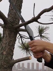 Mini Hand Saw Folding Cutting Wood SK5 Steel U Shaped Metal 180/210/250/300mm Outdoor Portable Fast Cutting Hand Saw