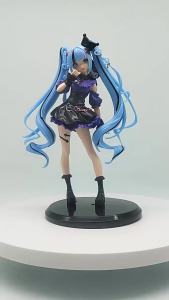 Bandai | Original Taito Anime Cute Hatsune Miku Cos Raccoon Demon Kuromi Cinnamoroll Ver PVC Action Figure Model Gifts Collectible Toy