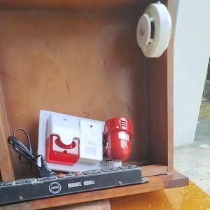 báo cháy báo khói tự động không dây đấu nối sẵn phát sóng radio của hãng Điện Tử Bình Minh hàng chính hãng
