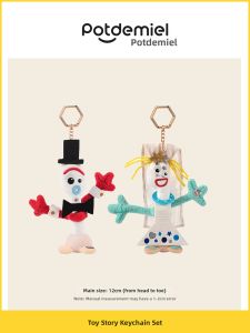 Potdemiel | Valentine Plush Fork & Spoon Keychain Couples Gifts