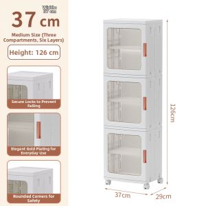 Easy-to-Use Plastic Storage Cabinet