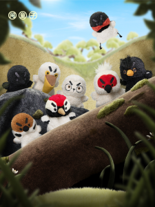 Birthday Gift Bird Plush Toy Keychain Ornament for Her Hanging Puppet Soft Fabric Art Dolls Universal Age Craft Toy