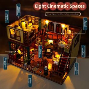 YANCHENYAN | DIY Handcrafted Loft Micro Miniature House Toy