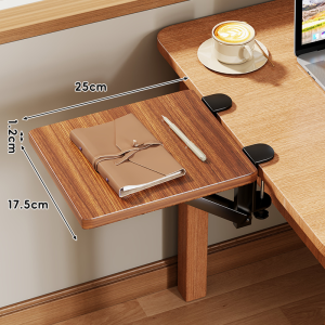 MUGG | Extendable Desktop Extension Table No Drilling Required Folding Keyboard Tray