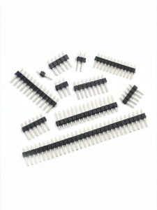 Risym | Single and Double Row Copper Gold Plated Pins 2.54mm
