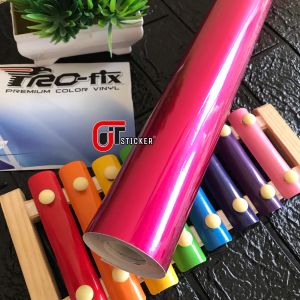 Skotlet pink magenta candy metalik profix premium color vinyl (P 50cm x L 45cm)