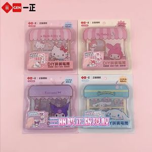 Sanrio Pen Holder Acrylic Cute Desk Organizer Melody Cinnamoroll Kuromi