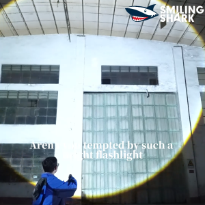 Nụ Cười Cá Mập SD5400 Đèn pin Led Siêu Sáng M60 5000LM 5 Chế Độ Với Đuôi Đèn Cắm Trại Loại C đèn pin sạc được Ánh Sáng cắm trại ngoài trời không thấm nước Đèn Cắm Trại