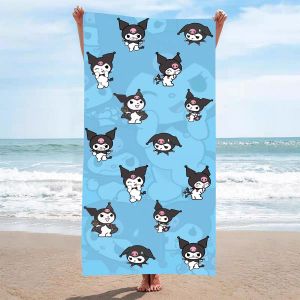 (Ready Stock) Labubu /Kulomi Towel 70cmx140cm Cartoon Water Absorber