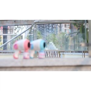 J Súng Bắn Bong Bóng Xà Phòng 20 Nòng Thiết Kế Mới Không Bị Rò Rỉ NướcSúng bắn bong bóng máy bay với chế độ hoạt động quạt gió