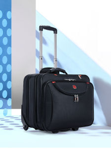 Oxford Cloth Luggage Bag 18 Inch Business Travel Password Box Pull Rod Large Capacity Travel Suitcase for Men And Women