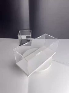 Transparent Acrylic Display Box High Quality Anti-Dust Scratch Storage Box Figures DollsCollectibles Acrylic Storage Box Transparent Display Box Display Case