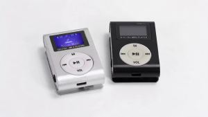 Portable MP3 Music Player Mini Lightweight Easy Using High Quality Brand New Sports BackClip LCD Screen MP3 Support Memory Card