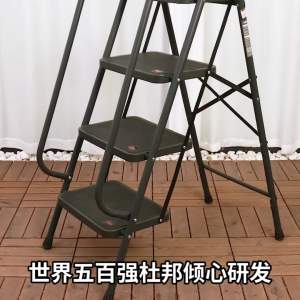 Ladder Heavy Duty Slim Ladder Stair Step Ladder Folding Step Ladder For Home Household Portable Double-Sided Armrest Widening 梯子