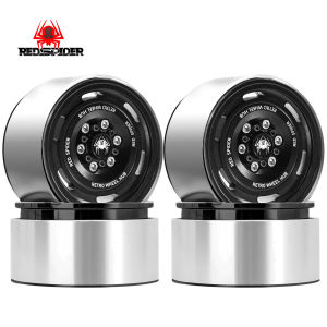 RS RC Metal 1.9" Beadlock Wheel Rim Tire Set for 1/10 RC Crawler Car Axial SCX10 Wraith RR10 Capra Traxxas TRX4 YK4082 YK4083