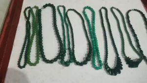 Vòng chuỗi hạt đá mã não xanh đeo cổ