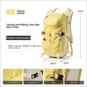 Reebok | Waterproof Light Travel Backpack for Hiking Cycling Climbing