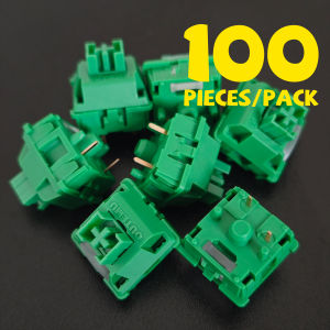 OUTEMU | Outemu Banana Green Silent Switch 5 Pin 40g Xúc Giác Pre-lubed Hot Swap Cho Bàn Phím Cơ DIY Tương Thích Với AULA AJAZZ MCHOSE