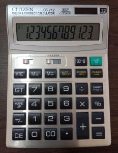 kalkulator besar citizen ct-712 12digit original 2power