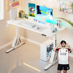 Dual Motor Smart Elevating Desk for E-Sports and Dual Use