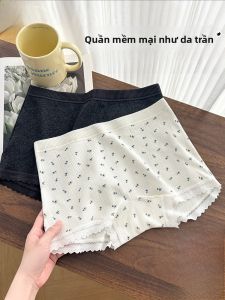 MiiOW | Quần lót nữ Cotton Cat Pure Cotton Low Waist Briefs 2025 New Style Four Corners Seamless Anti-Light Safety Shorts