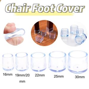 4Pcs Chair Leg Caps Rubber Feet Protector Pads Furniture Leveling Feet System Furniture Table Covers Socks Hole Plugs